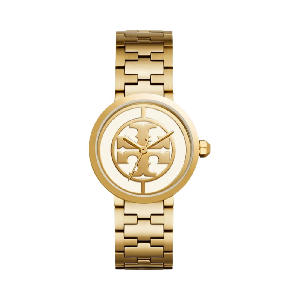 Tory Burch Reva Gold Dial Gold Steel Strap Watch for Women - TBW4025 Buy Now By Tory Burch