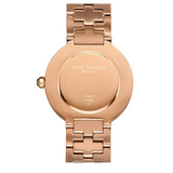 Tory Burch Reva Rose Gold Dial Rose Gold Steel Strap Watch for Women - TBW4028 Buy Now By Tory Burch