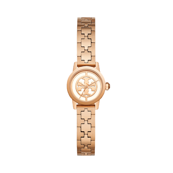 Tory Burch Reva Rose Gold Dial Rose Gold Steel Strap Watch for Women - TBW4043 Buy Now By Tory Burch