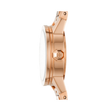 Tory Burch Reva Rose Gold Dial Rose Gold Steel Strap Watch for Women - TBW4043 Buy Now By Tory Burch