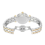 Tory Burch Classic T White Dial Two Tone Steel Strap Watch for Women - TBW9011 Buy Now By Tory Burch