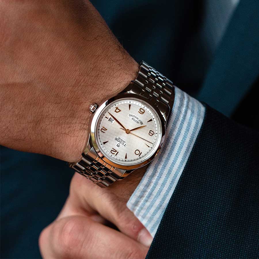 Tudor 1926 Automatic Silver Dial Two Tone Steel Strap Watch for Men - M91651-0001 Buy Now By Tudor