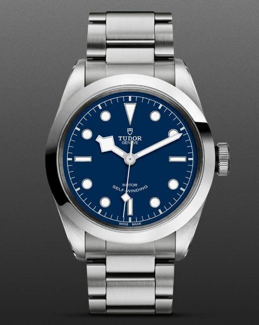 Tudor Black Bay Automatic Blue Dial Silver Steel Strap Watch for Men - M79540-0004 Buy Now By Tudor