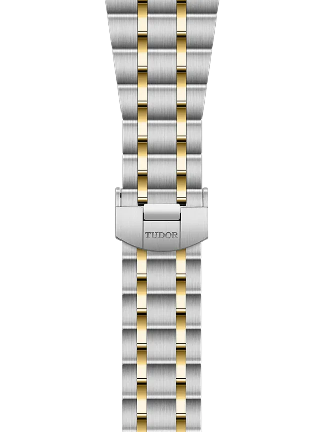 Tudor Royal Diamonds Automatic Grey Dial Two Tone Steel Strap Watch for Men - M28603-0002 Buy Now By Tudor