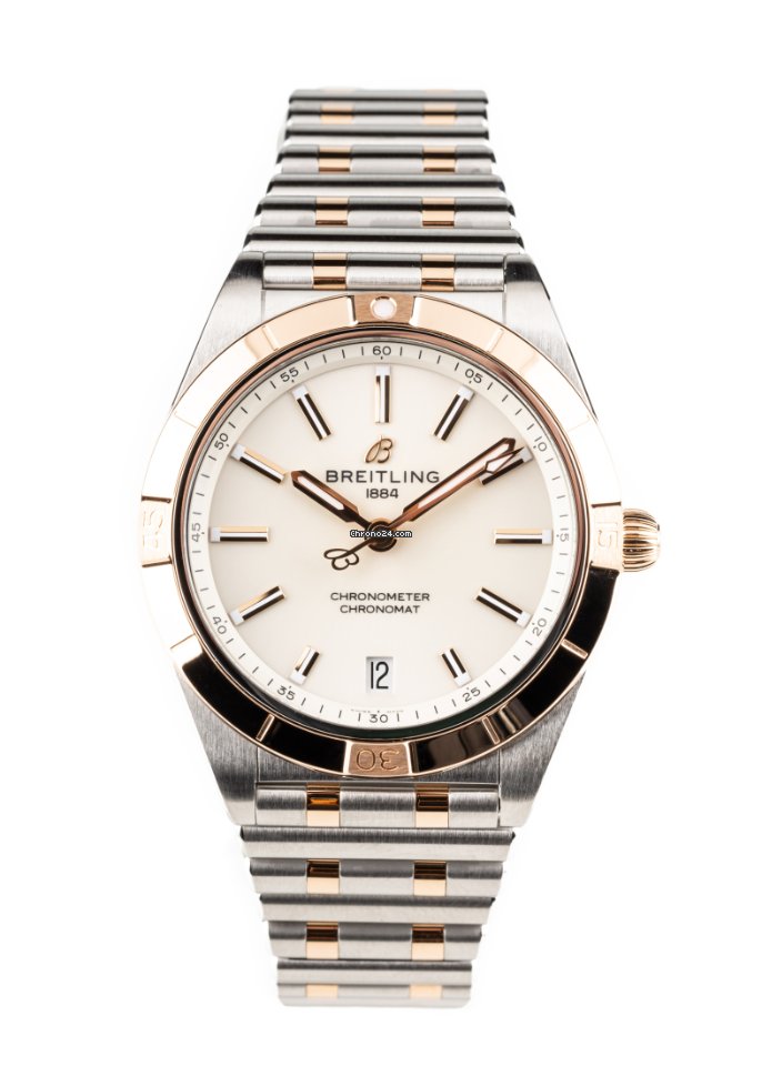 Breitling Chronomat Automatic 36 White Dial Two Tone Steel Strap Watch for Women - U10380101A1U1 Buy Now By Breitling
