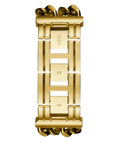 Guess Trend Multi Chain Black Dial Gold Steel Strap Watch for Women - U1117L5 Buy Now By Guess