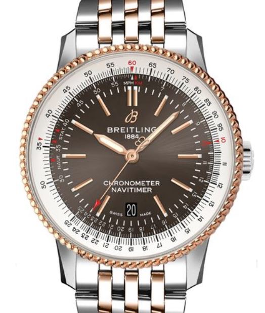 Breitling Navitimer Automatic 41mm Grey Dial Silver Steel Strap Mens Watch - U17326211M1A1 Buy Now By Breitling