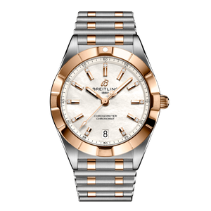 Breitling Chronomat B02 18K Red Gold White Dial Two Tone Steel Strap Watch for Men - U77310101A2U1 Buy Now By Breitling