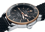 Breitling Superocean Heritage II B20 42mm Black Dial Black Mesh Bracelet Mens Watch - UB2010121B1S1 Buy Now By Breitling