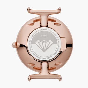 Emporio Armani Retro Quartz Silver Dial Rose Gold Steel Strap Watch For Women - AR1776 Buy Now By Emporio Armani