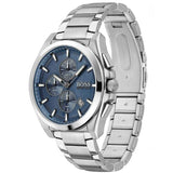 Hugo Boss Grandmaster Blue Dial Silver Steel Strap Watch for Men - 1513884 Buy Now By Hugo Boss