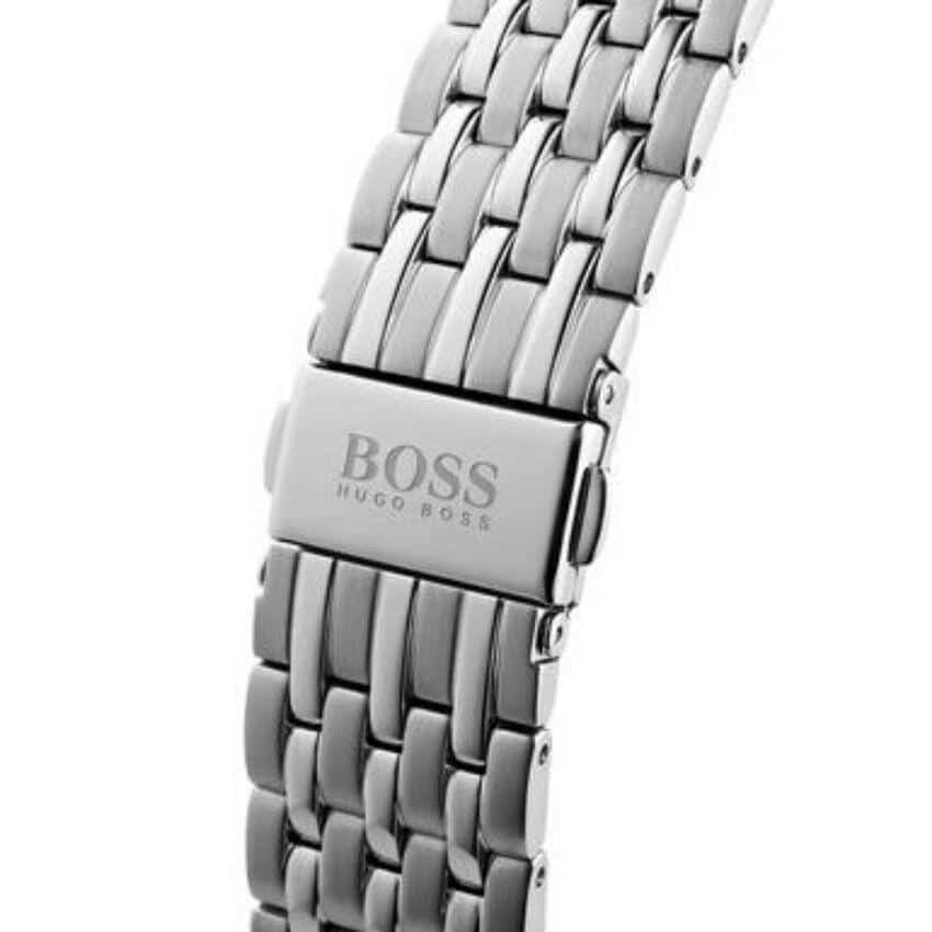 Hugo Boss Corporal Black Dial Silver Mesh Bracelet Watch for Men - 1513641 Buy Now By Hugo Boss