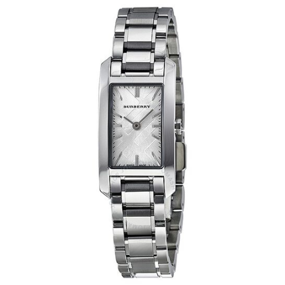 Burberry Heritage Silver Dial Silver Steel Strap Watch For Women - BU9500 Buy Now By Burberry