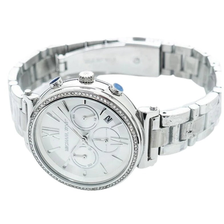 Michael Kors Sofie Quartz Silver Dial Silver Steel Strap Watch For Women - MK6575 Buy Now By Michael Kors