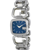 Gucci G Gucci Blue Dial Silver Steel Strap Watch For Women - YA125405 Buy Now By Gucci