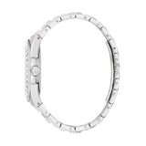 Bulova Phantom Baguette Crystal Blue Dial Silver Steel Strap Watch for Men - 96A254 Buy Now By Bulova