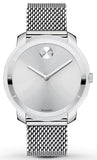 Movado Bold Silver Dial Silver Mesh Bracelet Watch For Women - 3600241 Buy Now By Movado