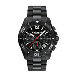 Coach Kent Chronograph Black Dial Black Steel Strap Watch for Men - 14602554 Buy Now By Coach