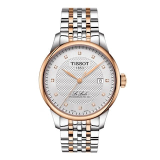 Tissot Le Locle Powermatic 80 Silver Dial Two Tone Steel Strap Watch For Men - T006.407.22.036.01 Buy Now By Tissot