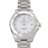 Tag Heuer Aquaracer White Mother of Pearl Dial Watch for Women - WBD1314.BA0740 Buy Now By Tag Heuer