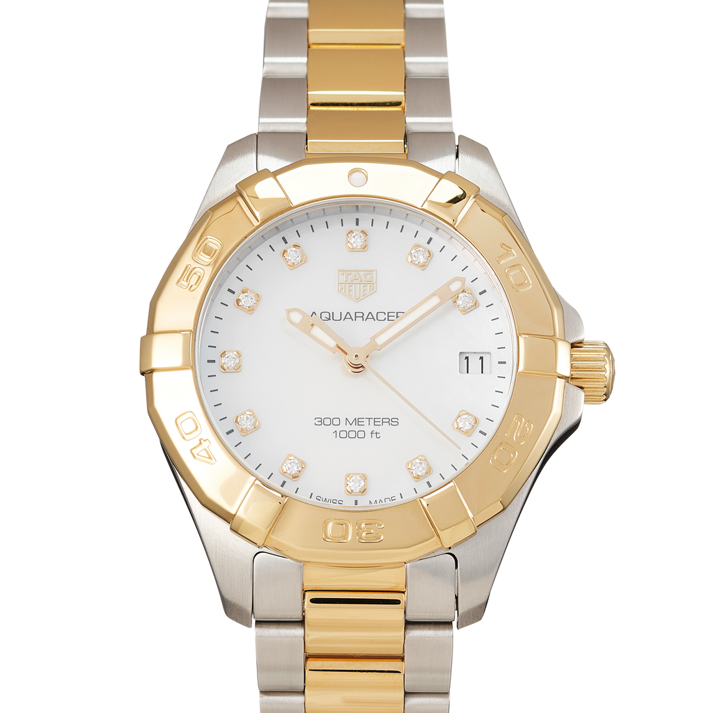 Tag Heuer Aquaracer White Mother of Pearl Dial Watch for Women - WBD1322.BB0320 Buy Now By Tag Heuer