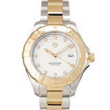 Tag Heuer Aquaracer Automatic Diamonds Silver Dial Two Tone Steel Strap Watch for Women - WBD2321.BB0320 Buy Now By Tag Heuer