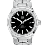 Tag Heuer Link Quartz Black Dial Silver Steel Strap Watch for Women - WBC2110.BA0603 Buy Now By Tag Heuer