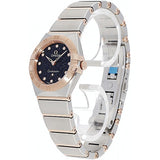 Omega Constellation Quartz Diamonds Blue Dial Two Tone Steel Strap Watch for Women - 131.20.25.60.53.002 Buy Now By Omega
