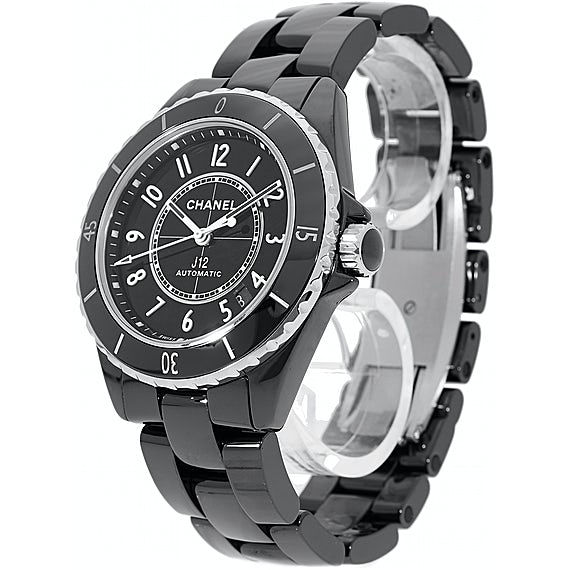 Chanel J12 Quartz Black Dial Black Steel Strap Watch for Women - J12 H5695 Buy Now By Chanel