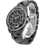 Chanel J12 Quartz Black Dial Black Steel Strap Watch for Women - J12 H5695 Buy Now By Chanel
