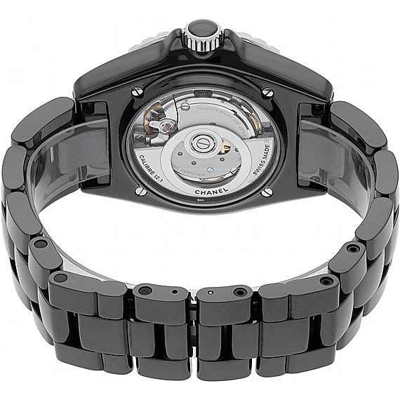 Chanel J12 Quartz Black Dial Black Steel Strap Watch for Women - J12 H5695 Buy Now By Chanel