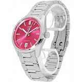 Tag Heuer Carrera Date Automatic 18K Pink Dial Silver Steel Strap Watch for Women - WBN2313.BA0001 Buy Now By Tag Heuer