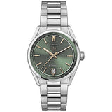 Tag Heuer Carrera Date Automatic 18K Green Dial Silver Steel Strap Watch for Women - WBN2312.BA0001 Buy Now By Tag Heuer