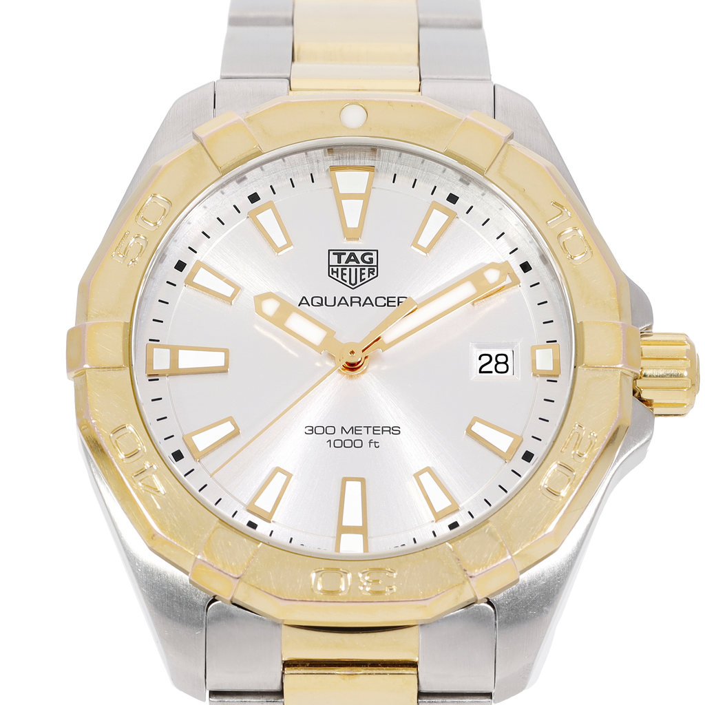 Tag Heuer Aquaracer Silver Dial Two Tone Steel Strap Watch for Women - WBD1120.BB0930 Buy Now By Tag Heuer