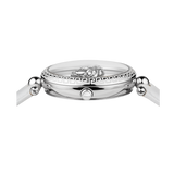 Versace Palazzo Empire White Dial White Leather Strap Watch for Women - VCO010017 Buy Now By Versace