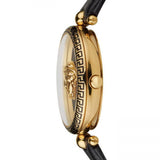 Versace Palazzo Empire Black Dial Black Leather Strap Watch for Women - VCO020017 Buy Now By Versace