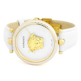 Versace Palazzo Empire White Dial White Leather Strap Watch for Women - VCO040017 Buy Now By Versace