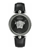 Versace Palazzo Empire Black Dial Black Leather Strap Watch for Women - VCO060017 Buy Now By Versace