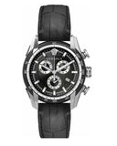Versace V Ray Chronograph Quartz Black Dial Black Leather Strap Watch For Men - VE2I00121 Buy Now By Versace