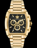 Versace Dominus Chronograph Black Dial Gold Steel Strap Watch For Men - VE6H00523 Buy Now By Versace