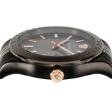 Versace Hellenyium Analog Black Dial Black Steel Strap Watch For Men - VEVK00320 Buy Now By Versace