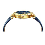 Versace V-Race Multifunction Quartz Blue Dial Blue Leather Strap Watch For Men - VEBV00219 Buy Now By Versace