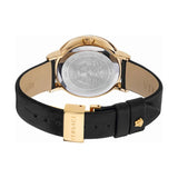 Versace Virtus Quartz Black Dial Black Leather Strap Watch for Women - VEHC00119 Buy Now By Versace