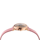 Versace Virtus Quartz Grey Dial Pink Leather Strap Watch for Women - VEHC00319 Buy Now By Versace