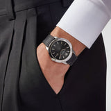 Versace V Urban Black Dial Black Leather Strap Watch for Men - VELQ00119 Buy Now By Versace