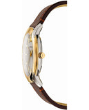 Versace V-Urban Quartz Grey Dial Brown Leather Strap Watch for Men - VELQ00219 Buy Now By Versace