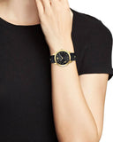 Versace Audrey Quartz Black Dial Black Leather Strap Watch for Women - VELR00319 Buy Now By Versace