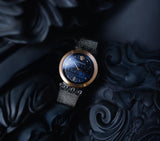 Versace Meander Blue Dial Silver Mesh Bracelet Watch for Women - VELW00520 Buy Now By Versace