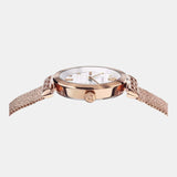 Versace Meander White Dial Rose Gold Mesh Bracelet Watch for Women - VELW00620 Buy Now By Versace
