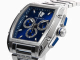 Versace Dominus Chronograph Blue Dial Silver Steel Strap Watch For Men - VE6H00423 Buy Now By Versace
